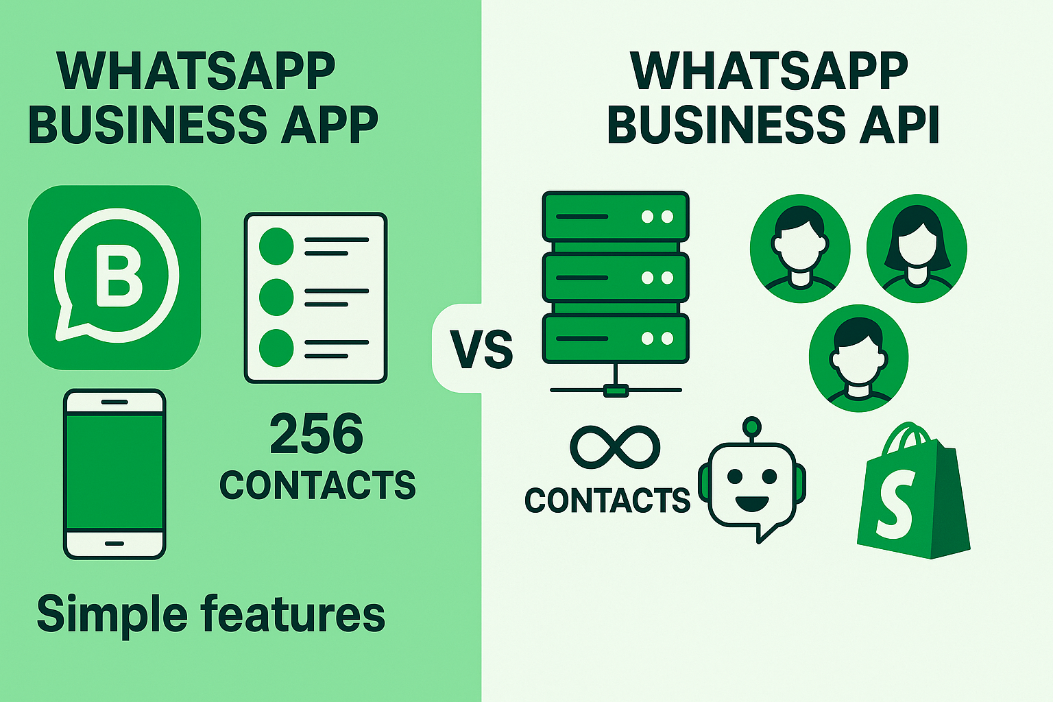 WhatsApp Business API vs WhatsApp Busine...
